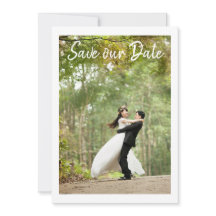 Sencilla Y Elegante Foto Moderna Ahorra La Fecha