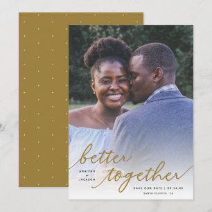 Reserva La Fecha Sencillamente Mejor Juntos Guiar la foto completa 