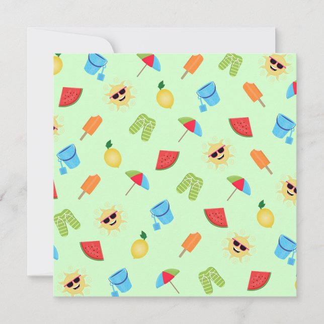 Reserva La Fecha Sencillamente verano (Anverso)