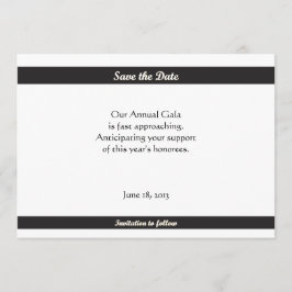 Reserva La Fecha Sencillo ahorro de fechas de los tiempos negros