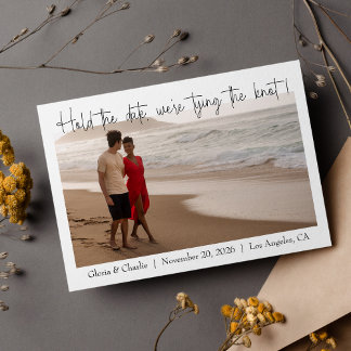 Reserva La Fecha Sencillo y moderno mantener la foto de la fecha