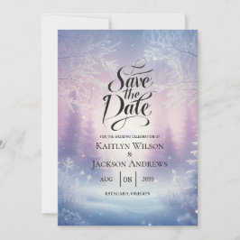 Reserva La Fecha Serenata de Bodas de Nevada Invernal de Lavanda
