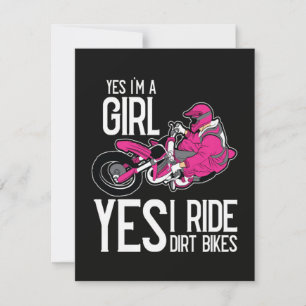Reserva La Fecha Sí, soy una chica, sí, monto una moto de cross