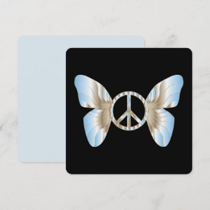 Reserva La Fecha Signo de paz Alas mariposa