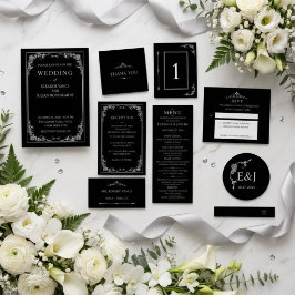Reserva La Fecha Silver Elegance Collection Wedding Save the Date 