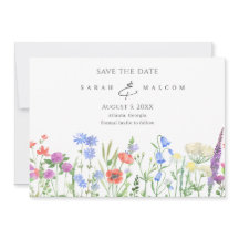 Simple Fotomía De Flor Silvestre Boda Salvar La Fe