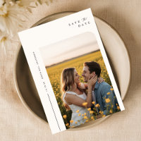 Simple Script Elegante Foto De Boda Guardar La Fec