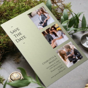 Reserva La Fecha Simple Wedding Save The Date Photo Picture