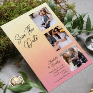 Reserva La Fecha Simple Wedding Save The Date Photo Picture
