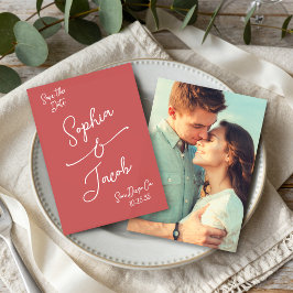Reserva La Fecha Simple Whimsical Hand Drawn Save the Date Photo
