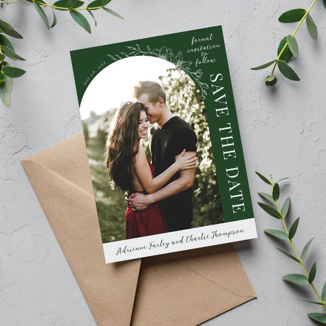 Reserva La Fecha Simplicidad Floral 1 Save The Date Perenne (Subido por el creador)
