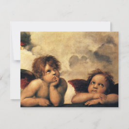 Reserva La Fecha Sistine Madonna Angels por Raphael Boda