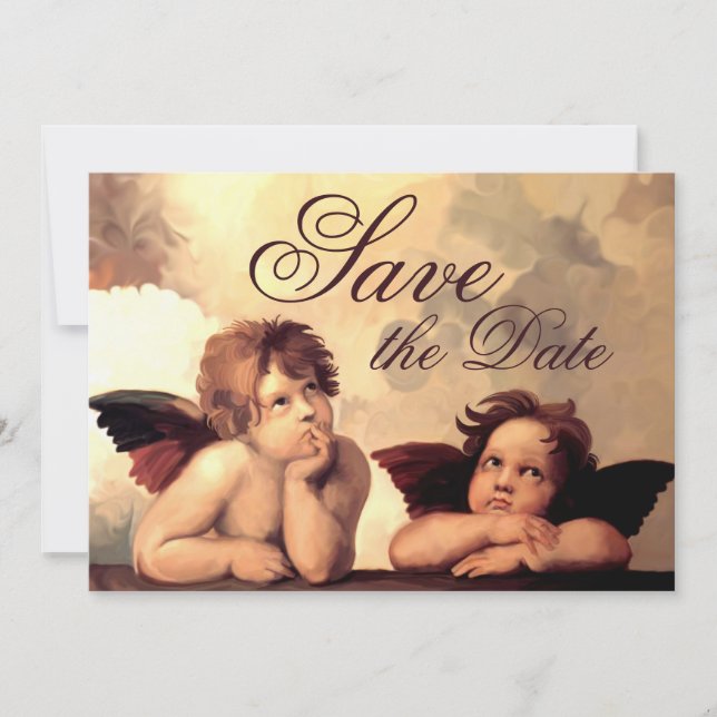 Reserva La Fecha Sistine Madonna Cherubs Raffaelo Sanzio (Anverso)