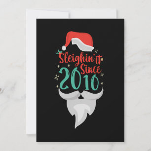 Reserva La Fecha Sleighin it desde 2010 Navidades Cumpleaños Santa