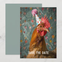 Sombrero de fiesta de pollo