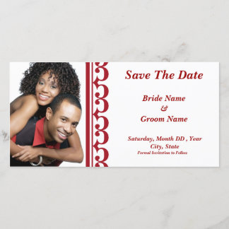 Reserva La Fecha Sonata Red/White Save The Date