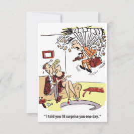 Reserva La Fecha Sorpresa repentina, paracaidista, gracioso