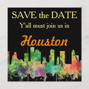 RESERVA LA FECHA SP DEL HORIZONTE DE HOUSTON TEJAS -