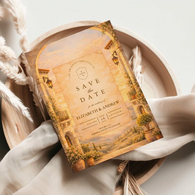 Reserva La Fecha Spanish Archway Romance Wedding (Subido por el creador)