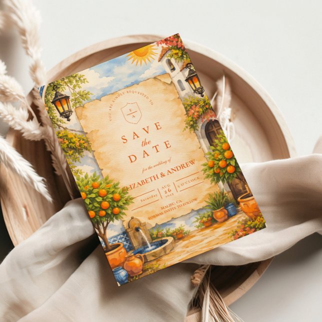 Reserva La Fecha Spanish Courtyard Romance Wedding (Subido por el creador)