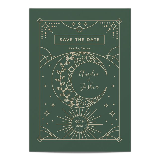 Reserva La Fecha Stardust Boda Photo Save the Date (Subido por el creador)