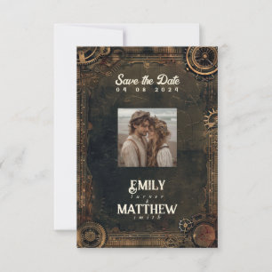 Reserva La Fecha Steampunk Noir Affair Boda