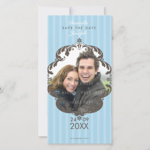 Reserva La Fecha STYLISH SAVE THE FATE CARD :: flourish deluxe 1