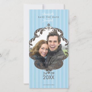 Reserva La Fecha STYLISH SAVE THE FATE CARD :: flourish deluxe 1