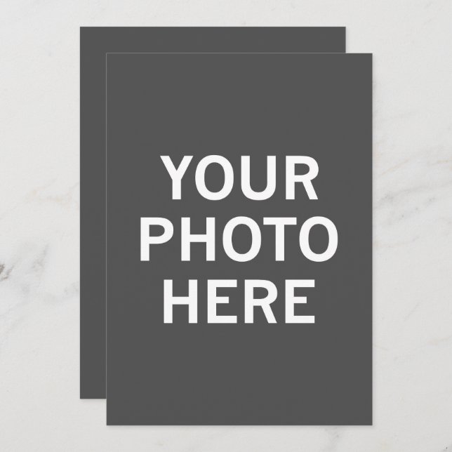 Reserva La Fecha Su foto aquí (Anverso / Reverso)