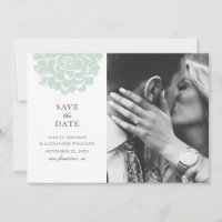 Suculenta menta. Boda de cactus moderno. Floral