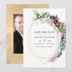Reserva La Fecha Suculentas Geométricas Herbarium Jardín Boda 