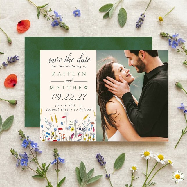 Reserva La Fecha Suite de Boda Pradera de Flores Silvestres - Foto (Subido por el creador)