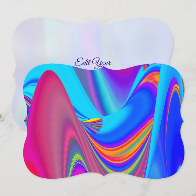 Reserva La Fecha Summerfeeling, Resumen 3D Rainbowart (Anverso / Reverso)