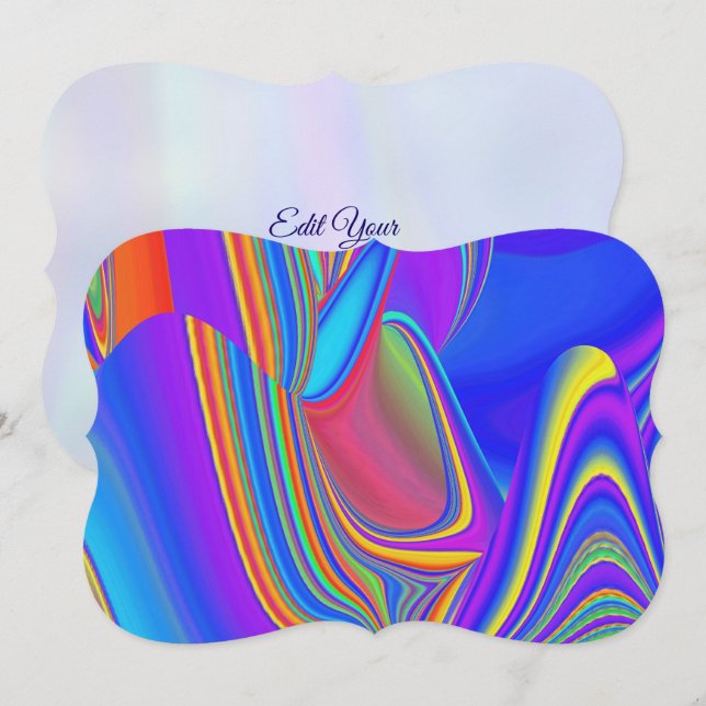 Reserva La Fecha Summerfeeling, Resumen 3D Rainbowart (Anverso / Reverso)