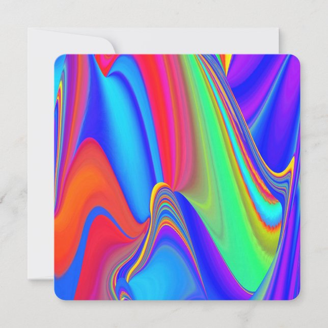 Reserva La Fecha Summerfeeling, Resumen 3D Rainbowart (Anverso)