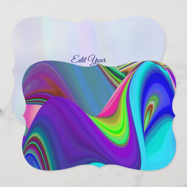 Reserva La Fecha Summerfeeling, Resumen 3D Rainbowart (Anverso / Reverso)