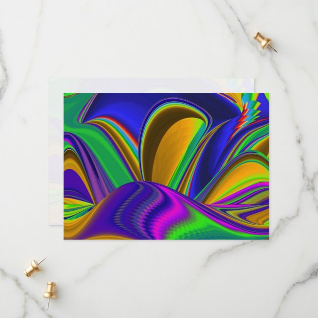 Reserva La Fecha Summerrainbow , Resumen del Rainbowart 3D (Anverso/Reverso In Situ)