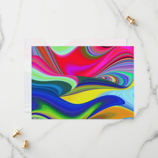 Reserva La Fecha Summerrainbow , Resumen del Rainbowart 3D (Anverso/Reverso In Situ)