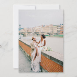 Reserva La Fecha Superposición de foto para Vellum 5x7