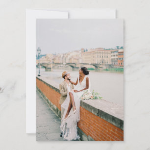 Reserva La Fecha Superposición de foto para Vellum 5x7