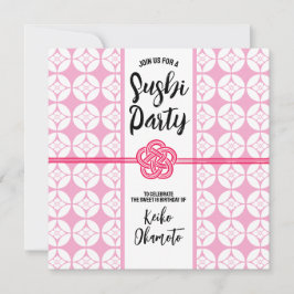 Reserva La Fecha Sweet 16 Sushi fiesta 花 菱 七 宝 紋 Hanabishi Shippo