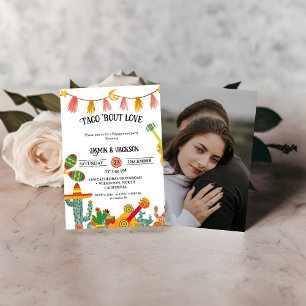 Reserva La Fecha Taco 'Bout Love Cactus Engagement