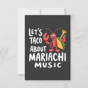 Reserva La Fecha Taco sobre la música de Mariachi: Lobster divertid