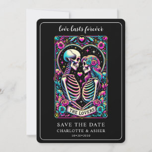 Reserva La Fecha Tarot Boda Guardar Plano 