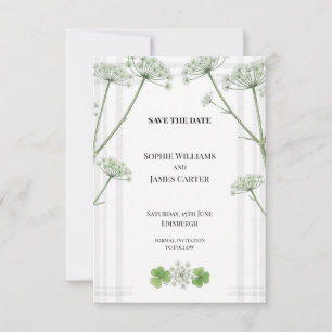 Reserva La Fecha Tartan de Bodas de Vistoso Tartán de Perejil Blanc