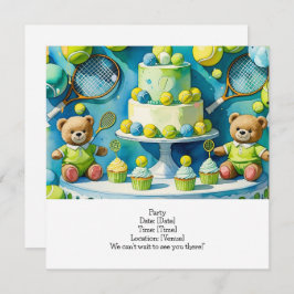 Reserva La Fecha Tenis 1er cumpleaños para Boy