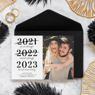 Reserva La Fecha Tercera vez que trae suerte Foto Save the Date