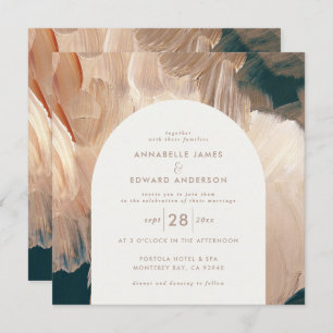 Reserva La Fecha Terracotta verde azulado paintero moderno arco 1 f