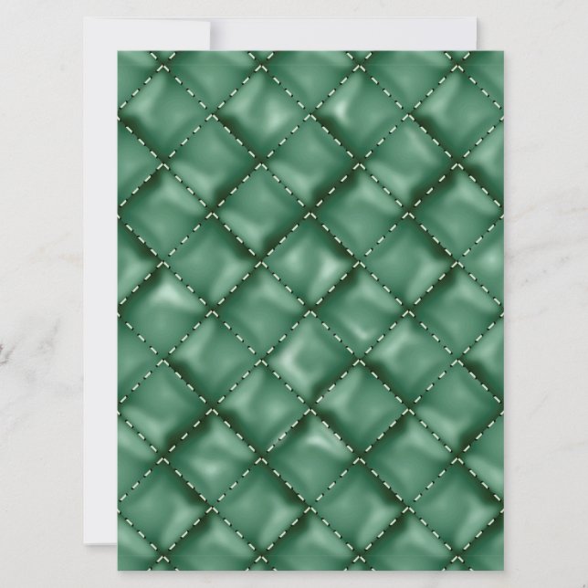 Reserva La Fecha Textura de cuero brillante 3 (Anverso)