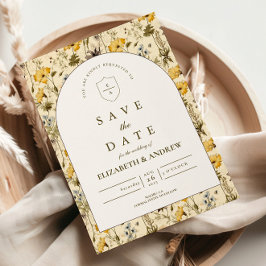 Reserva La Fecha Timeless Floral Arch Wedding